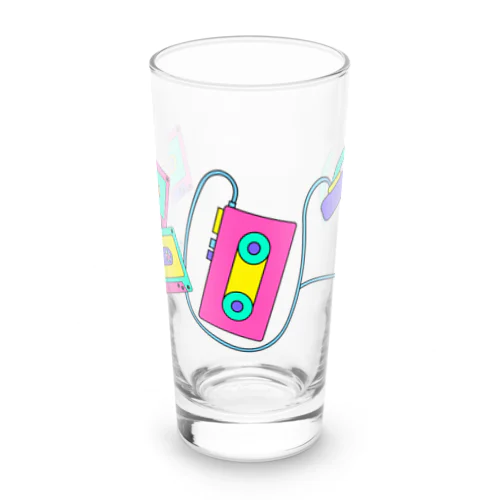 90'S LOVE ITEM ウォークマンとカセットテープ Long Sized Water Glass