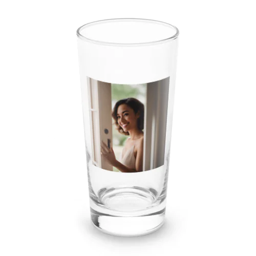 笑顔がすてき Long Sized Water Glass