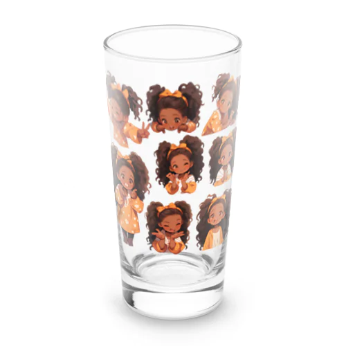 かわいいgirl Long Sized Water Glass