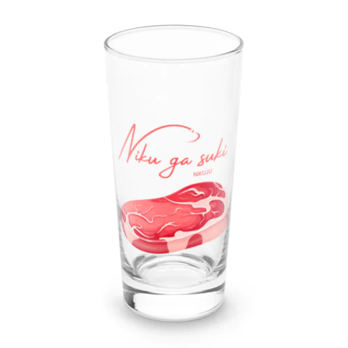 Niku ga suki Long Sized Water Glass