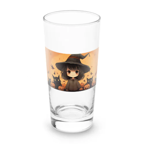 魔女っ子MEGU ハロウイン風 Long Sized Water Glass