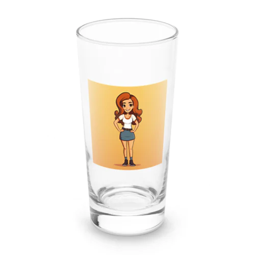 フレンドリーガール Long Sized Water Glass