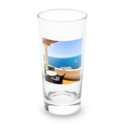 シーサイドカフェグッズ Long Sized Water Glass