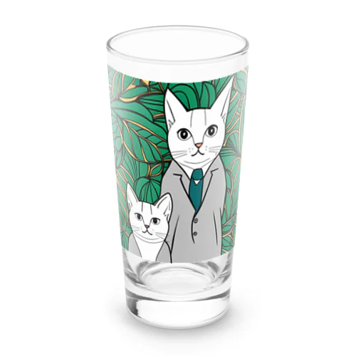 2匹の猫 Long Sized Water Glass