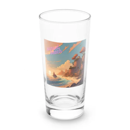 sunsetbeach Long Sized Water Glass