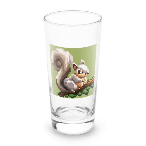 ドット絵のりすくん Long Sized Water Glass