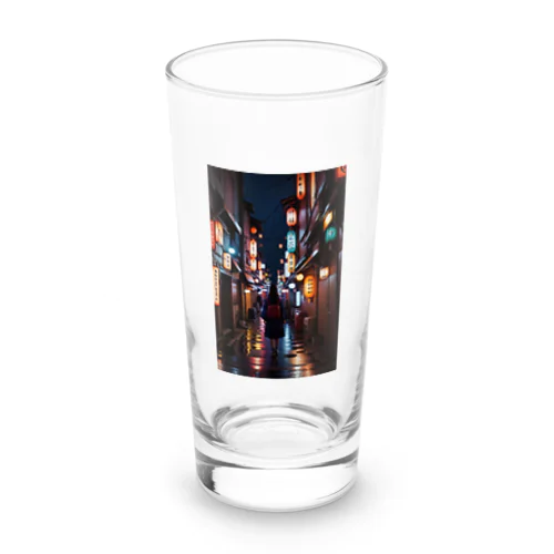 路地裏を歩く少女 Long Sized Water Glass