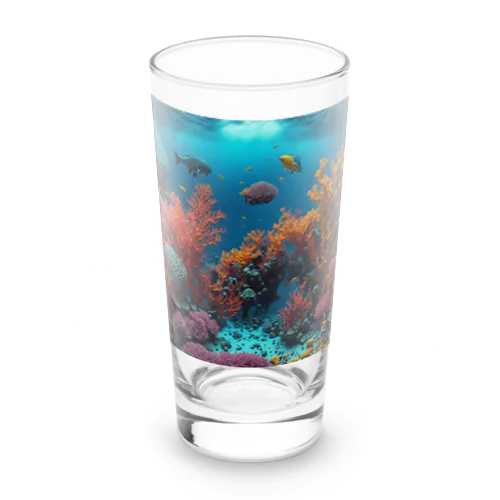 癒しの珊瑚礁 Long Sized Water Glass