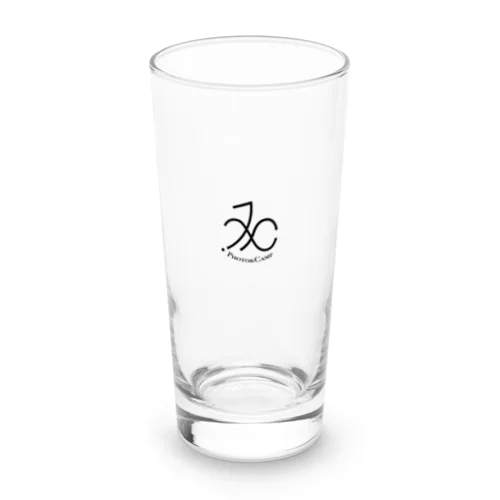 フォトキャン_ロゴ透過ver. Long Sized Water Glass