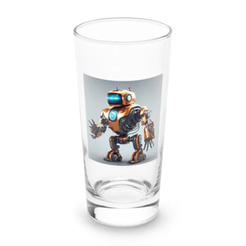 かっこいいロボットのイラストグッズ Long Sized Water Glass