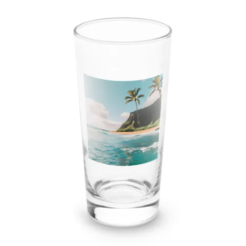 南国の海イラストグッズ Long Sized Water Glass