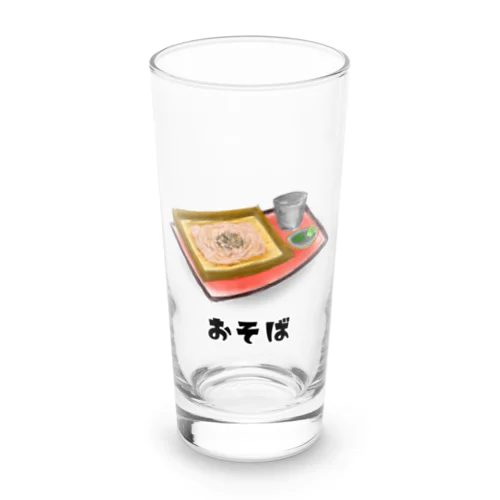 レトロシリーズおそばグッズ Long Sized Water Glass