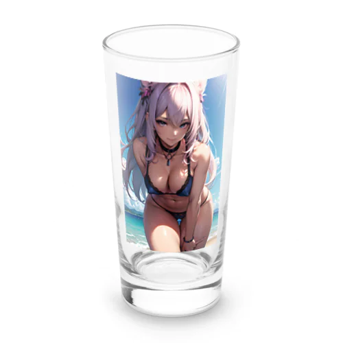 猫耳美少女 Long Sized Water Glass