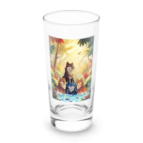 不思議な狼 Long Sized Water Glass