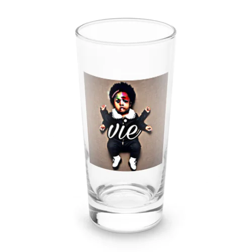 BLACK_BABY Long Sized Water Glass