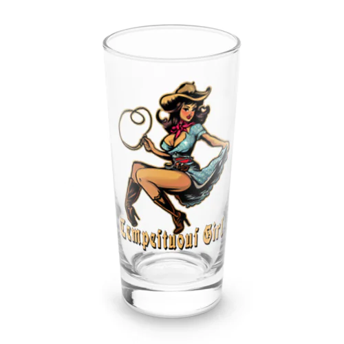 COWGIRL　じゃじゃ馬娘　tempestuous girl Long Sized Water Glass