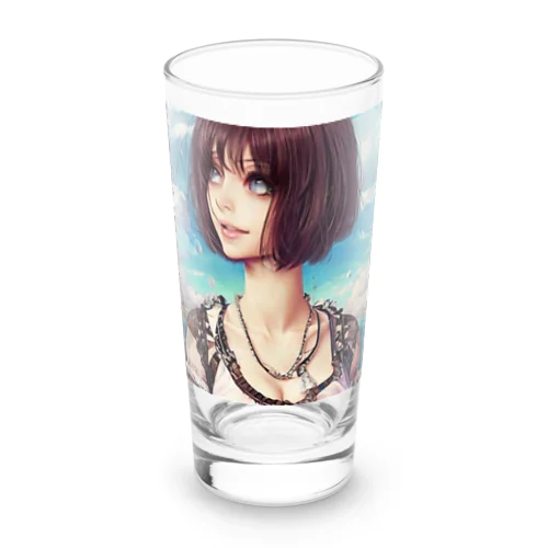 希望に満ちた娘 Long Sized Water Glass