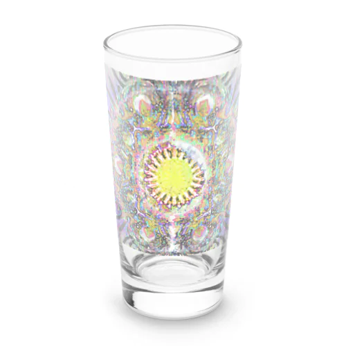 サイケデリックな太陽 Long Sized Water Glass