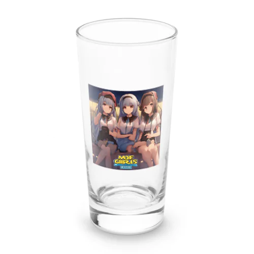 萌え系　癒し女子 Long Sized Water Glass