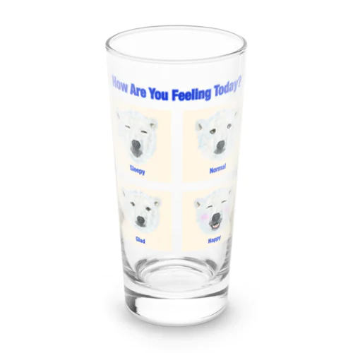 Polar Bear Long Sized Water Glass