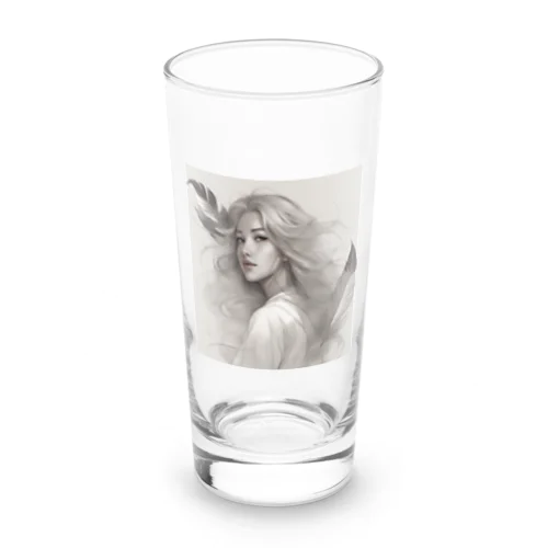 デジタルな翼の乙女 Long Sized Water Glass