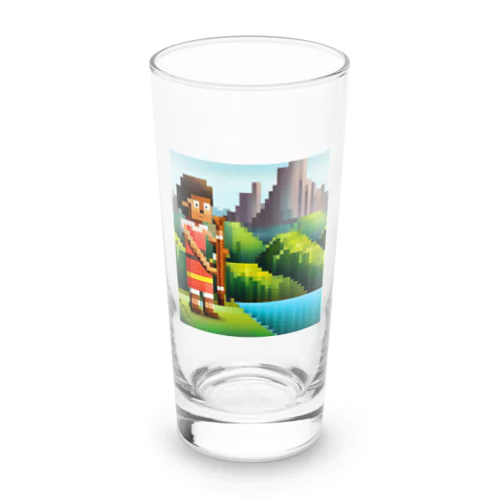 ドット絵のディジュリドゥ Long Sized Water Glass