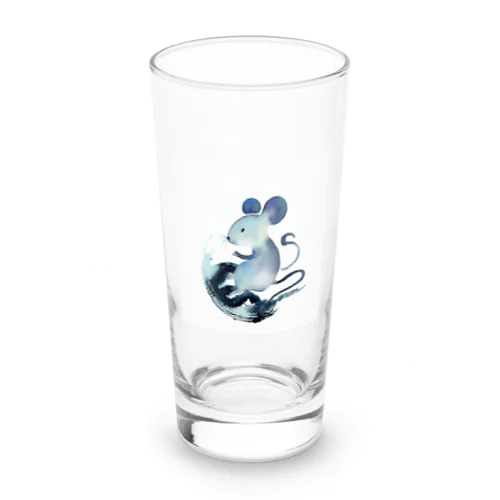 水墨画シリーズ　鼠 Long Sized Water Glass