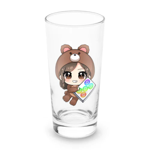 ノーマル🧸ぴーちゃんグッズ Long Sized Water Glass