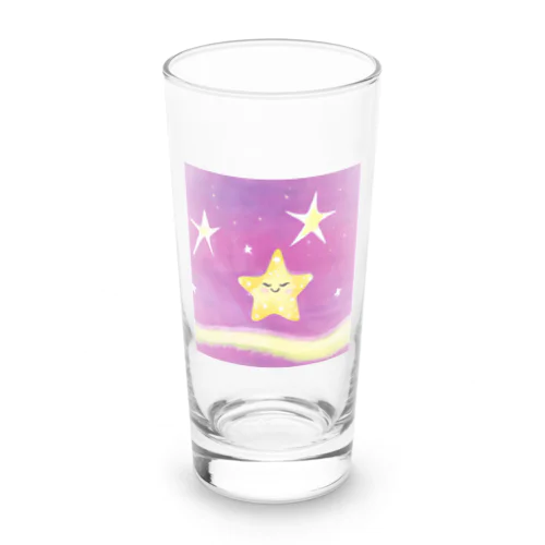 幸せを与えるキラキラ星 Long Sized Water Glass
