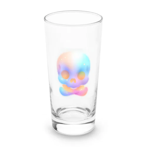 可愛いカラフルスカルグッズ Long Sized Water Glass