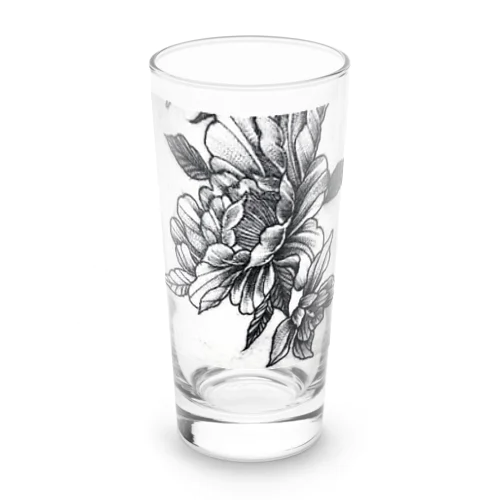 牡丹.オダマキ Long Sized Water Glass