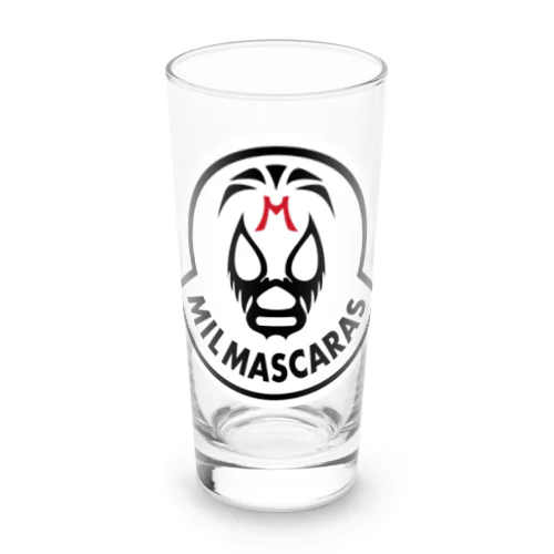 MIL MASCARAS-ミル・マスカラス ワッペン型ロゴ ロンググラス