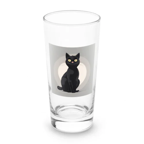 黒猫 Long Sized Water Glass