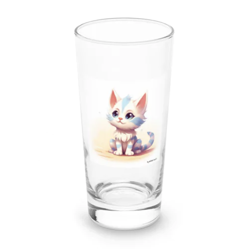 三つ子ネコのミント Long Sized Water Glass