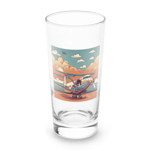 思い出の飛行機 Long Sized Water Glass