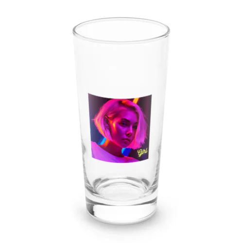 girl  Long Sized Water Glass