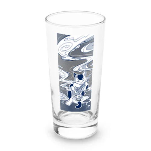 猫琵琶法師 Long Sized Water Glass