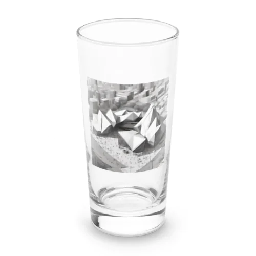 有名な観光スポットイメージ画像：メルボルンのフェデレーションスクエア（オーストラリア、メルボルン） Long Sized Water Glass