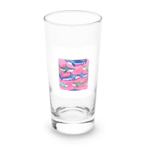 サメだシャーク Long Sized Water Glass