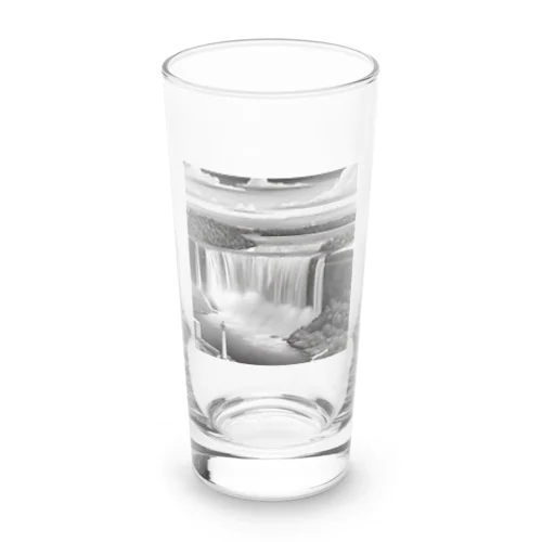 有名な観光スポットイメージ画像：ナイアガラの滝（カナダ、オンタリオ州） Long Sized Water Glass