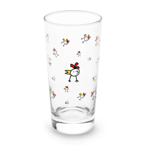 にわにわなんわにわとり？ Long Sized Water Glass