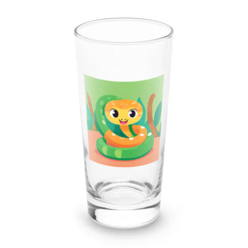 かわいいヘビちゃん Long Sized Water Glass