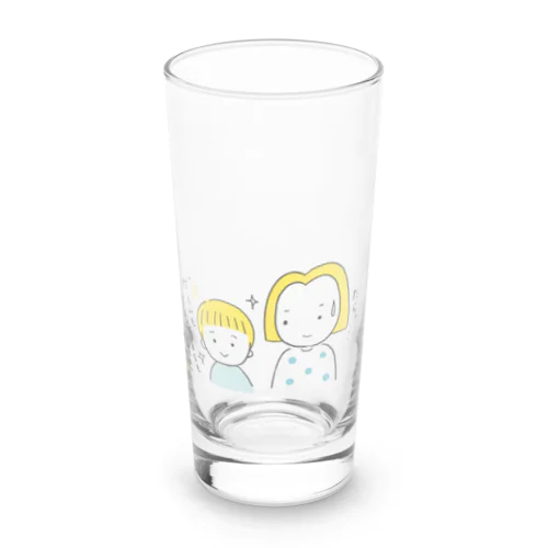 ワンオペママの悩み Long Sized Water Glass