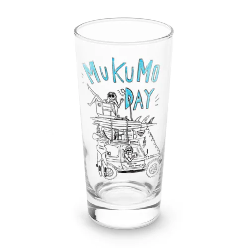 MUKUMO DAY （白地用） ロンググラス