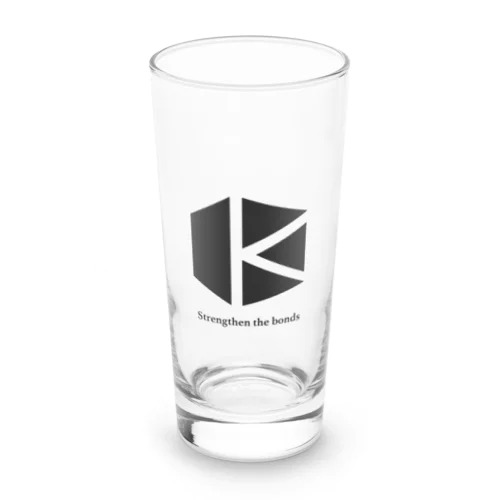 Kubography Black Logo Long Sized Water Glass