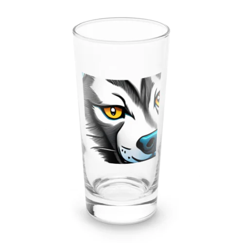 カッコイイ　犬 Long Sized Water Glass