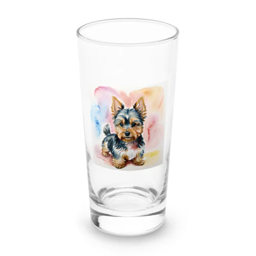 かわいいヨークシャテリアグッズ Long Sized Water Glass