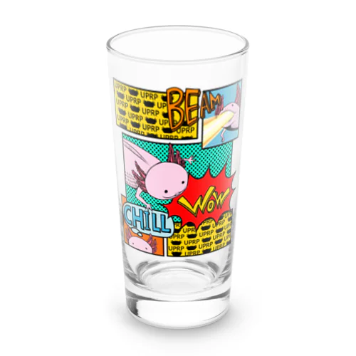 アメコミ風サラマンダー Long Sized Water Glass