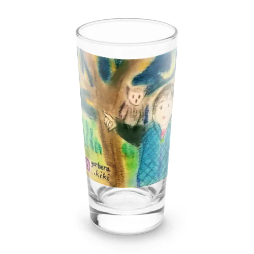 いおちゃん＆フクロウくん Long Sized Water Glass