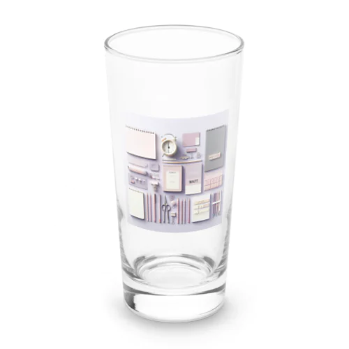 文房具大好き❤薄紫03 Long Sized Water Glass